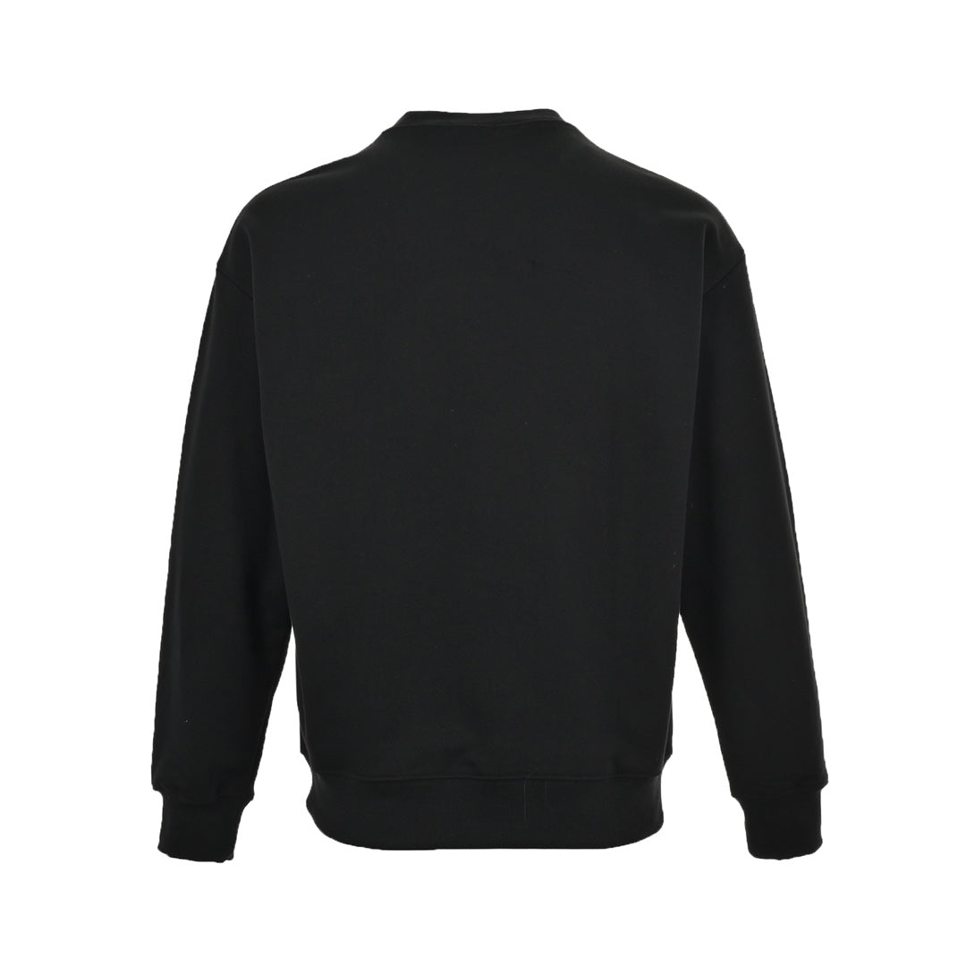 Classic embroidered crew neck sweatshirt