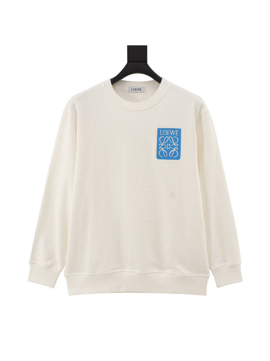 Seiko letter logo embroidered sweatshirt