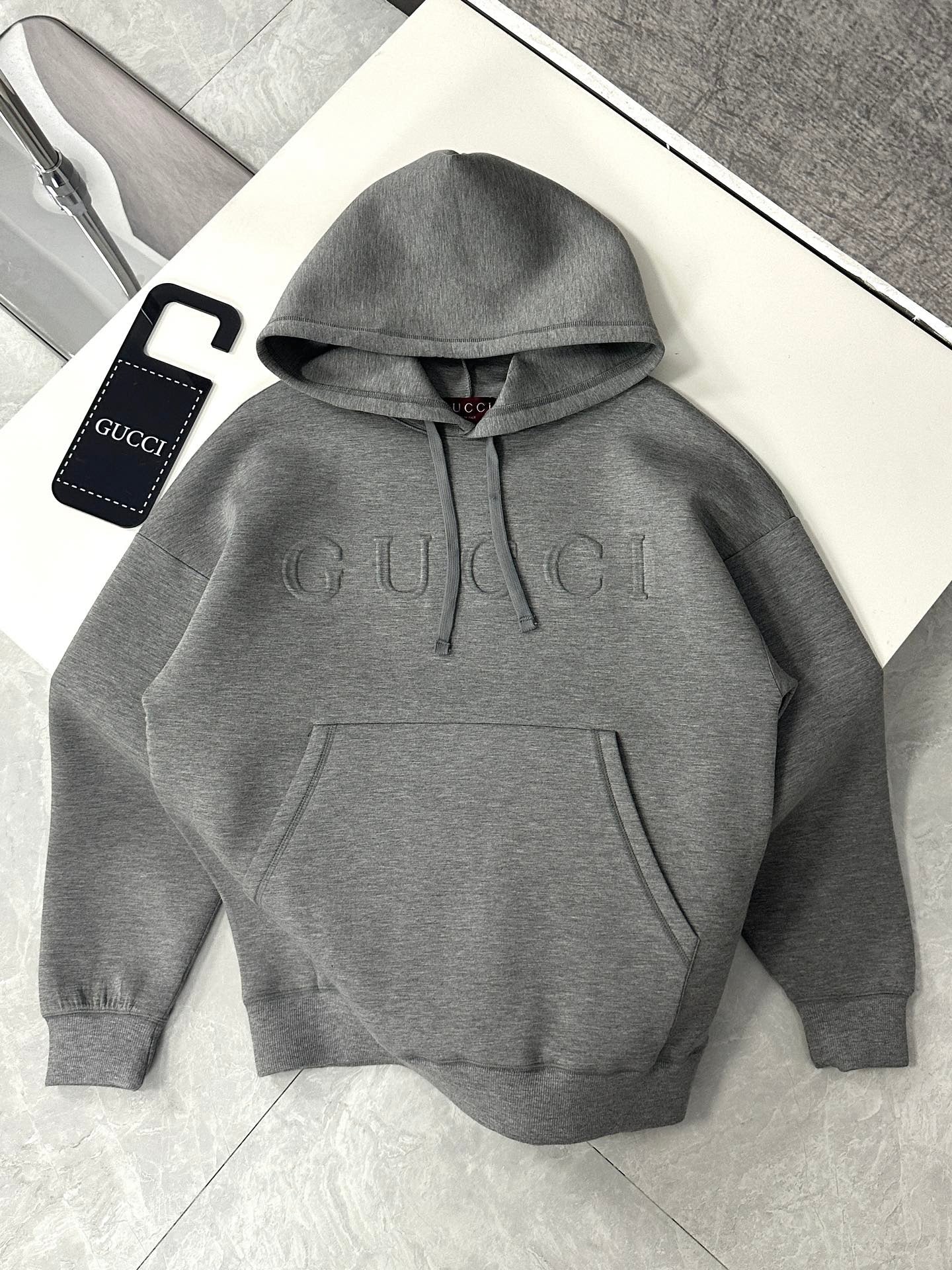 New drawstring hooded pullover casual sweatshirt