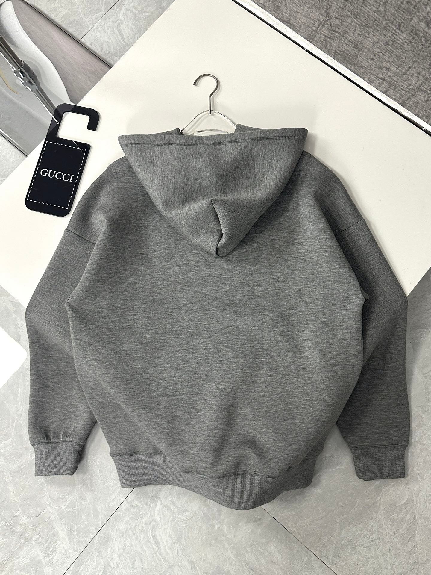 New drawstring hooded pullover casual sweatshirt