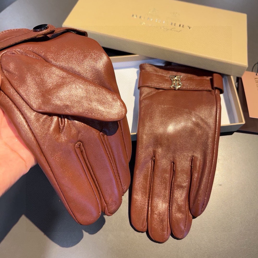 leather gloves