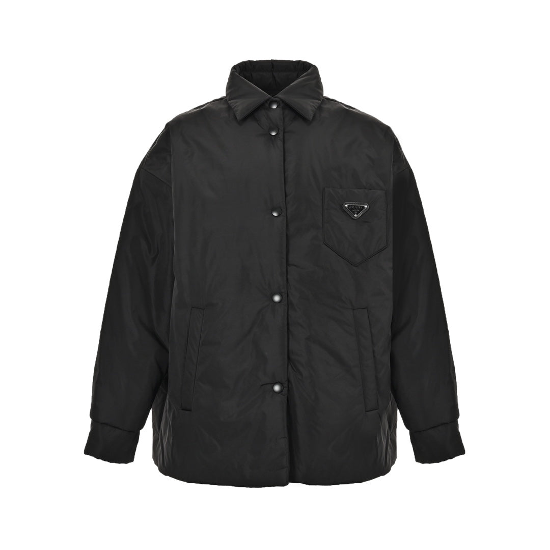 triangle mark cotton jacket